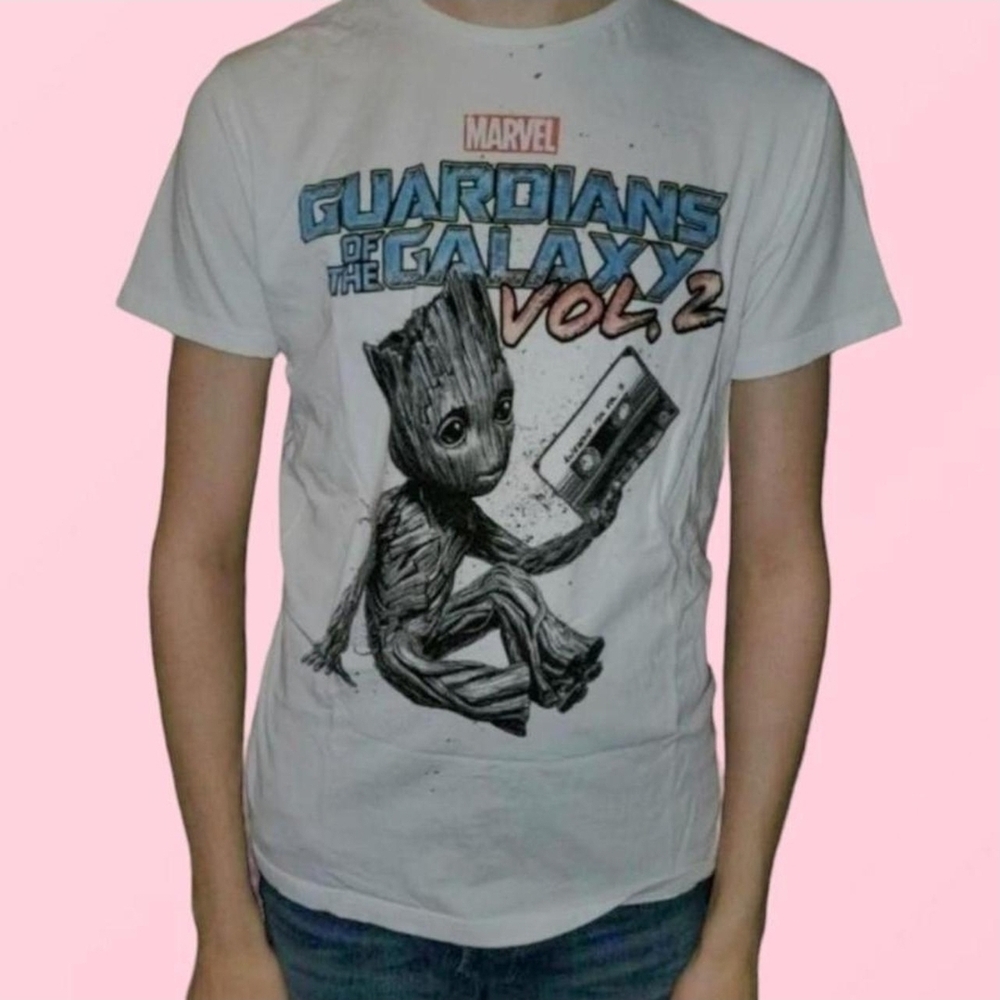 Guardians Of The Galaxy Official Marvel Graphic T-Shirt (M)